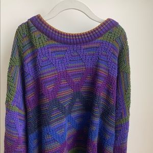 vintage knitted sweater